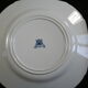 6 plates gien 1950 blue ibis model