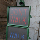 Feux don't walk américain