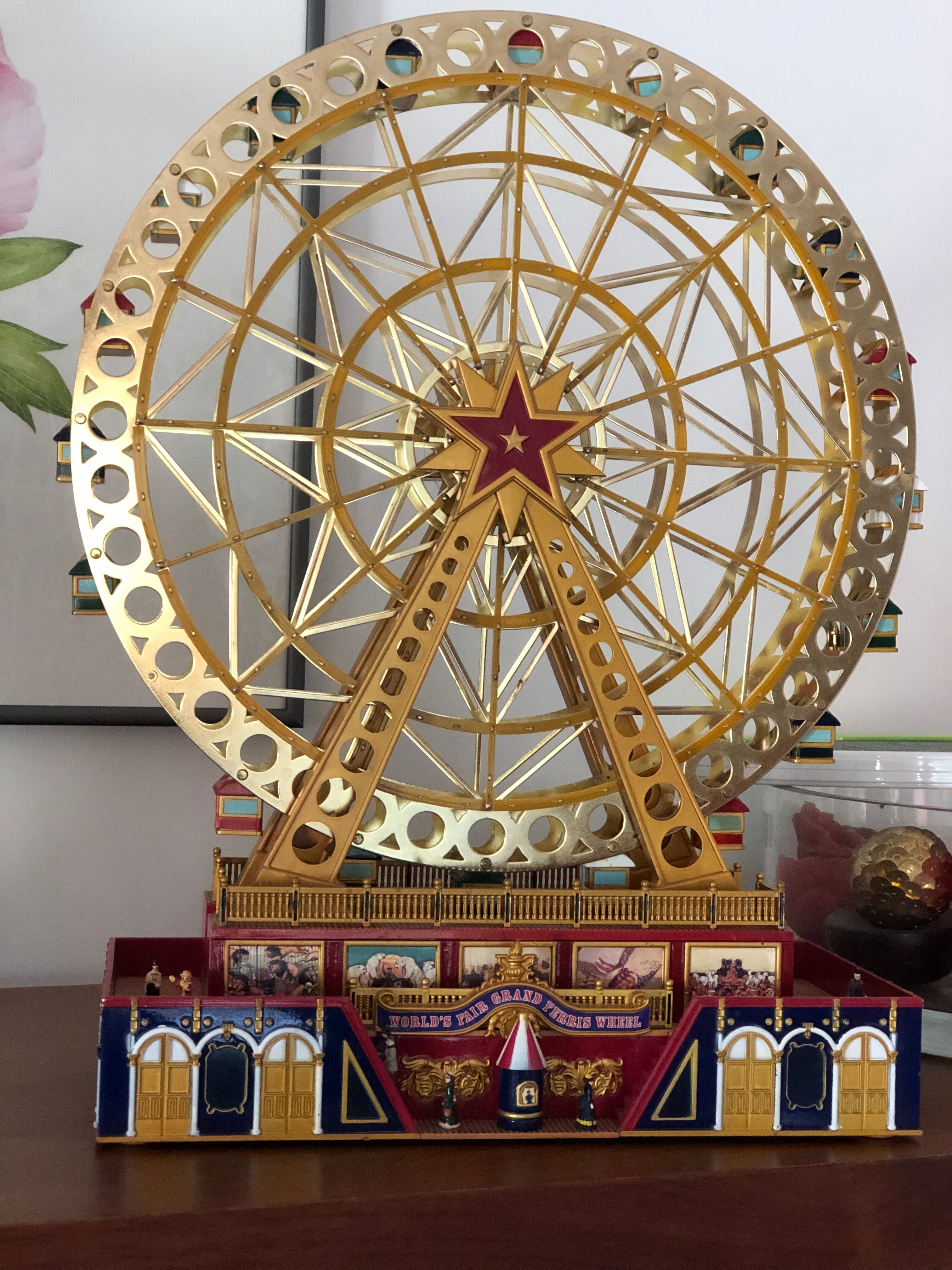 Ferris wheel ferris wheel music box model