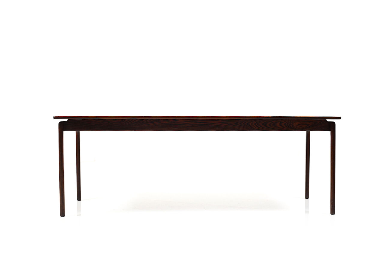 Danish rosewood sofa table by Ole Wanscher