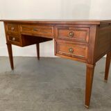 Empire-style flat desk 5 drawers