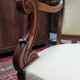 Paire de fauteuils en acajou d'époque Restauration estampillés Guinard