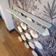 Scandinavian wall coat rack