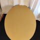 Yellow formica coffee table 1970