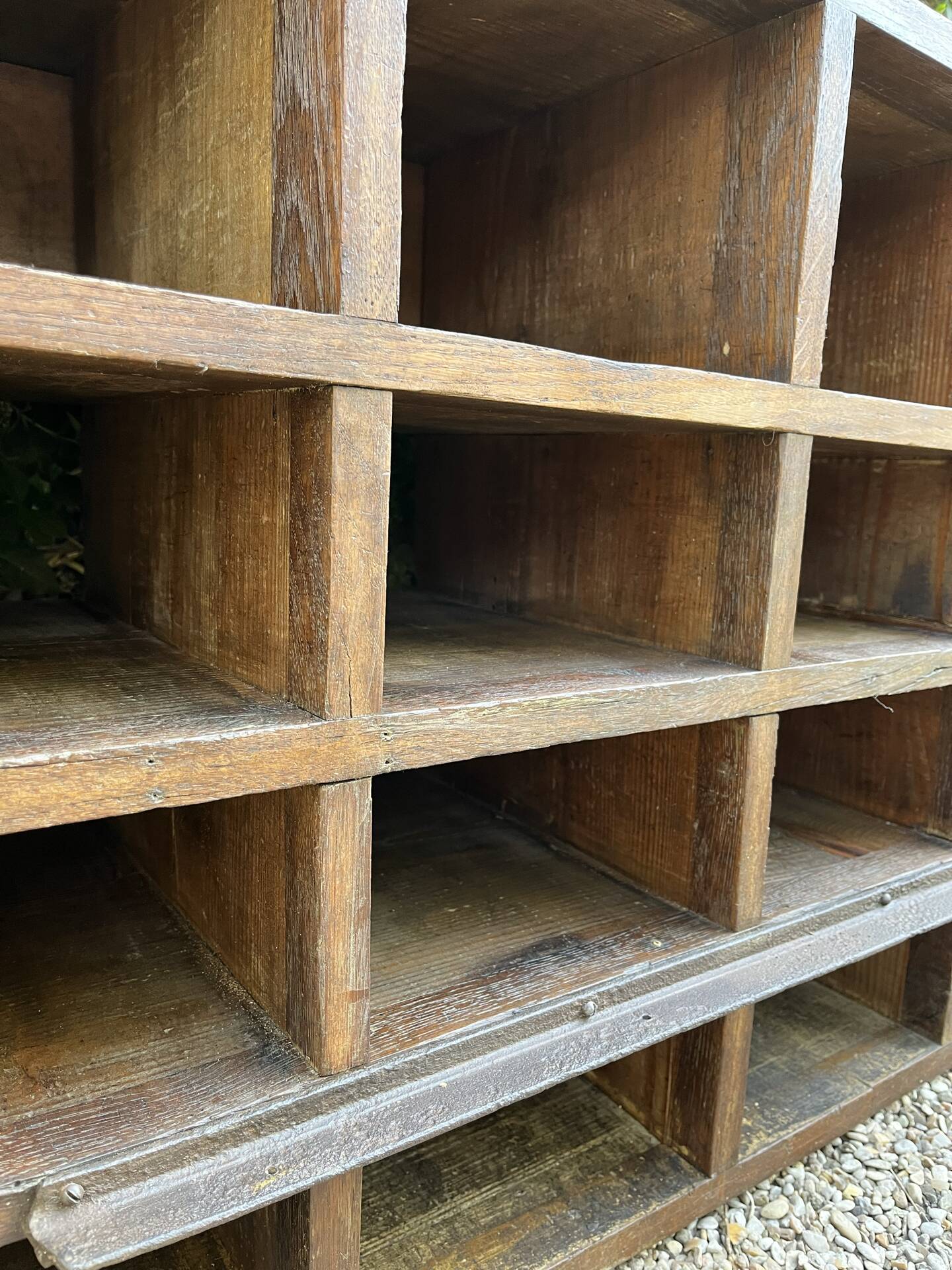 Cabinet with lockers