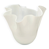 "Mouchoir" vase in Murano glass, Italy 1970