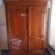 Louis XV style wardrobe in cherry wood