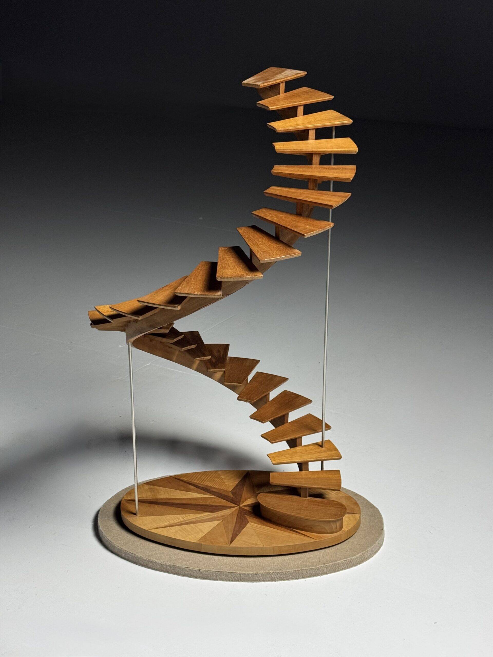 Staircase scale model vintage 90cm