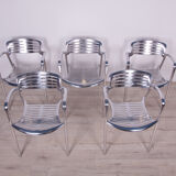 Aluminium stackable chair by Jorge Pensi for Amat 3, 1980