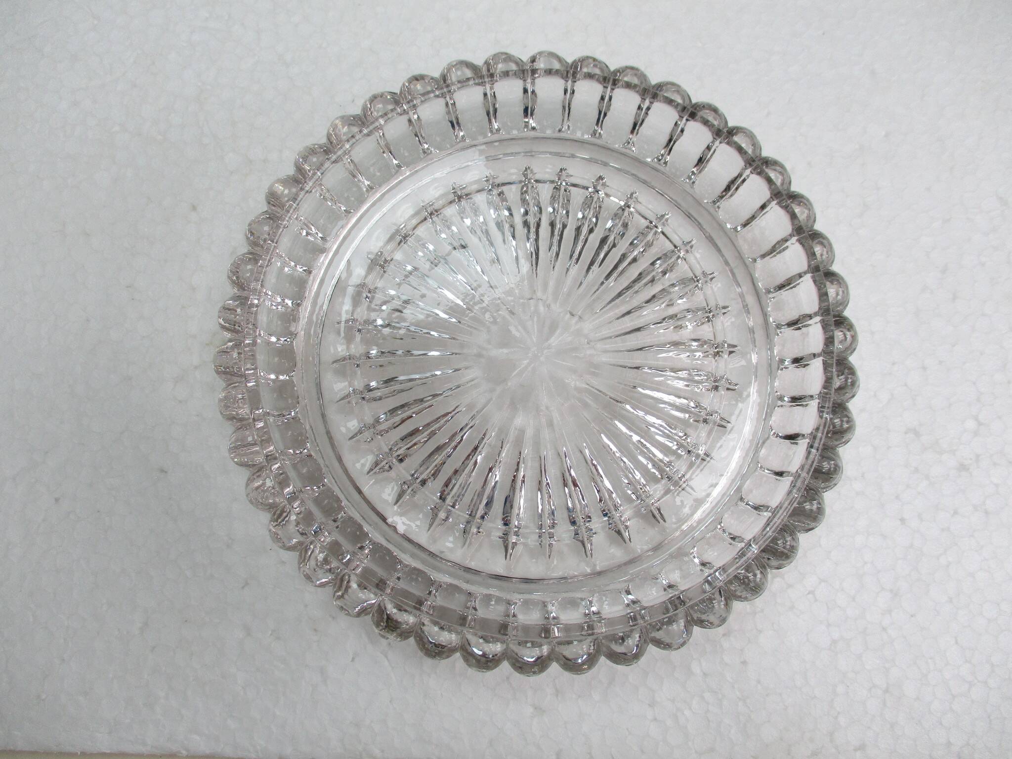 Dessous de bouteille  vintage, décor rosace - set de trois
