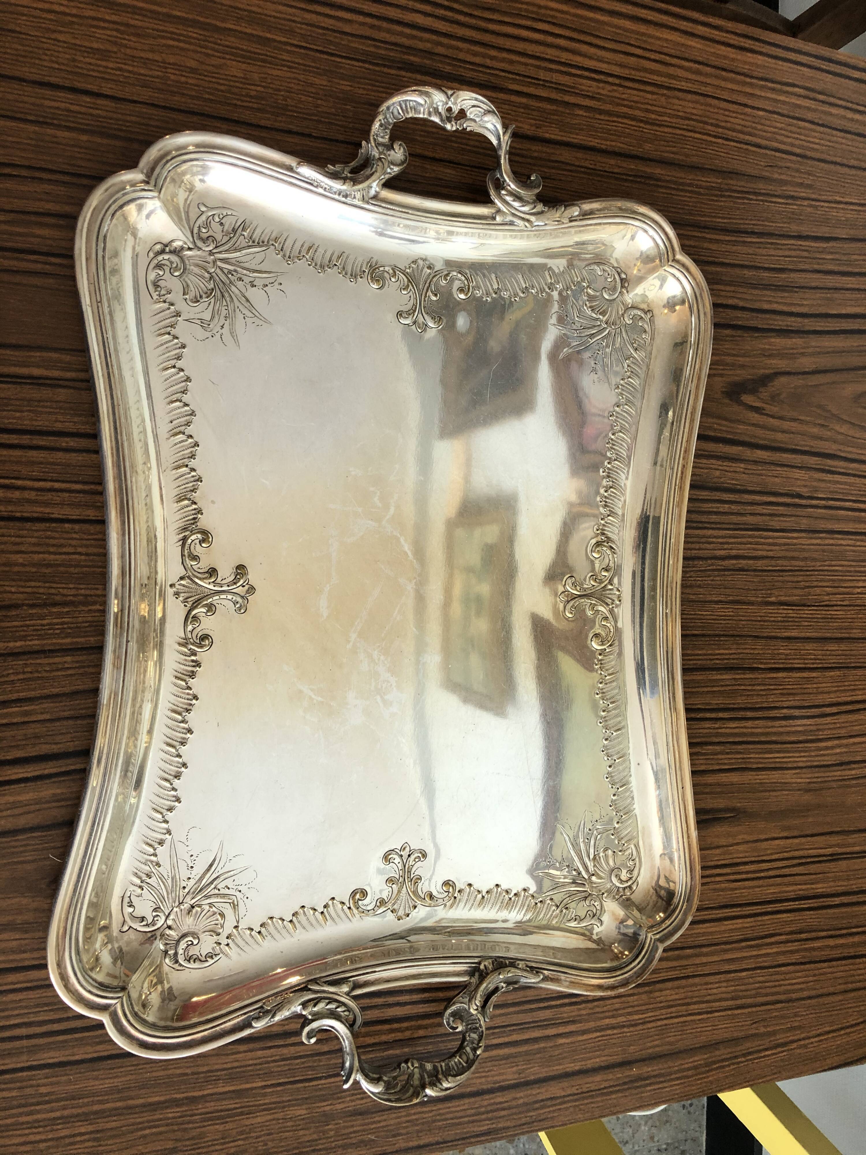 American silver metal tea/coffee service