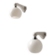 Art Deco porcelain wall lights