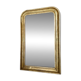 Miroir ancien Louis-Philippe feuille d’argent