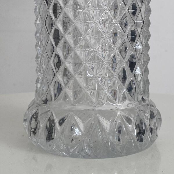 Carafe en cristal vintage
