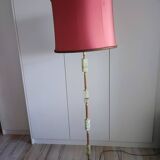 Italian onyx and brass floor lamp