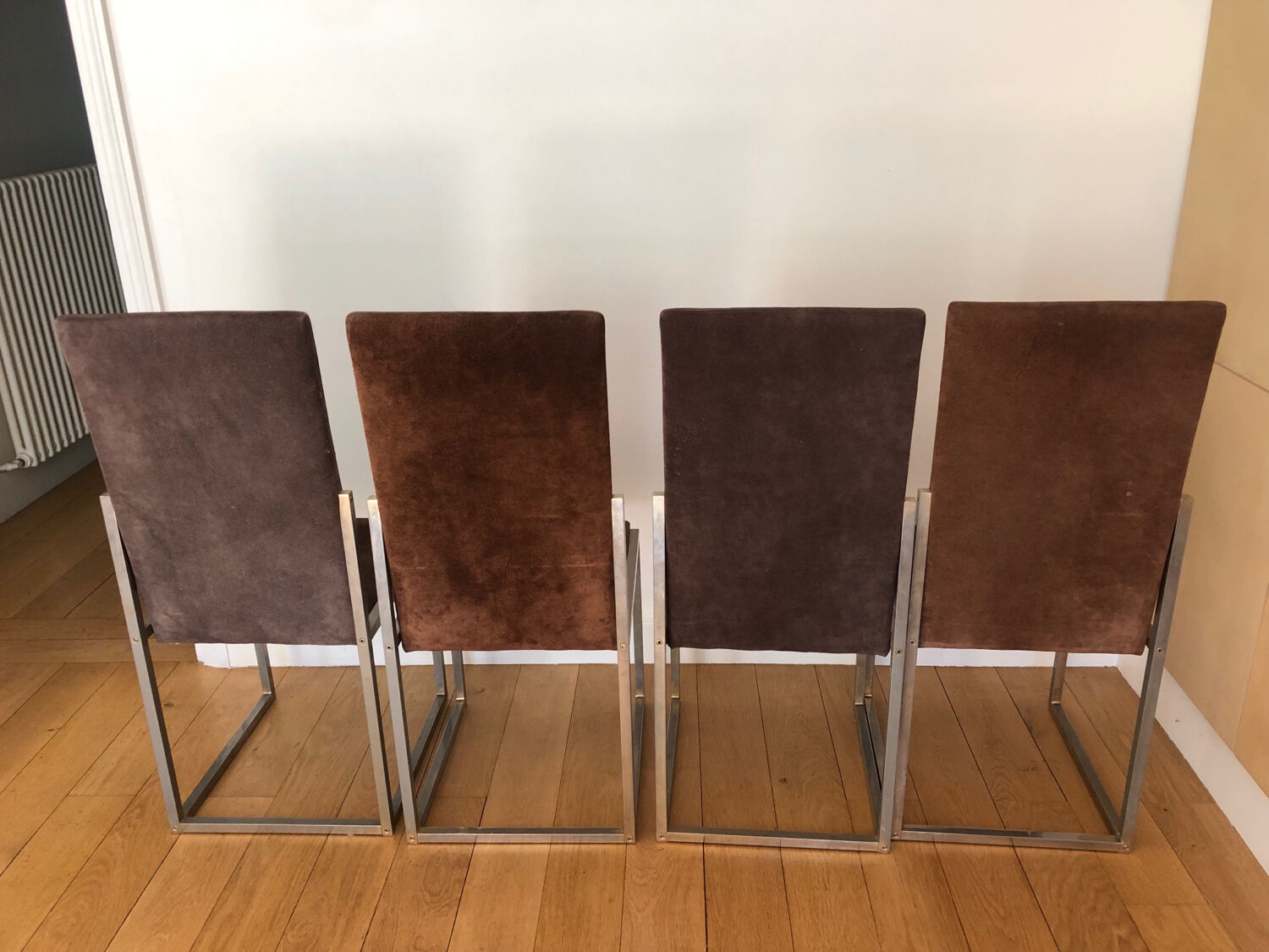 Set de 4 chaises vintage 70s