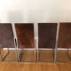 Set de 4 chaises vintage 70s