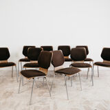 Carlo Ratti Style Set Da Pranzo 10 Sedie Design Modernariato Anni ‘70