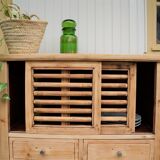 Buffet with sliding doors and drawers