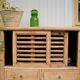 Buffet with sliding doors and drawers
