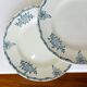 4 ironstone dinner plates from St Amand 220538