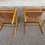 2 Gracell Scandinavian chairs by Yngve Ekstrom 1960
