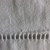 Antique cloth with BF monogram