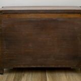 Napoleon III French Sideboard Inlaid with Geometric Floral Motifs, 1850