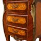 Louis XV bedside tables with floral marquetry