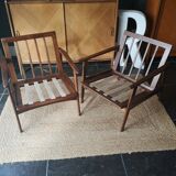 Pair of Scandinavian armchairs
