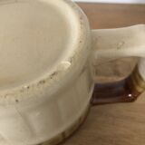 Vintage small brown mug