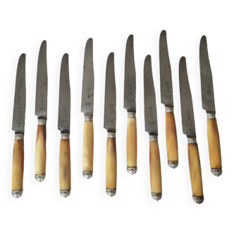 Estebe knives, silver ferrule