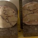 Pair of Marble Bookends from the Art Deco period