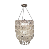 Murano glass chandelier by Angelo Mangiarotti Vistosi production
