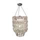 Murano glass chandelier by Angelo Mangiarotti Vistosi production