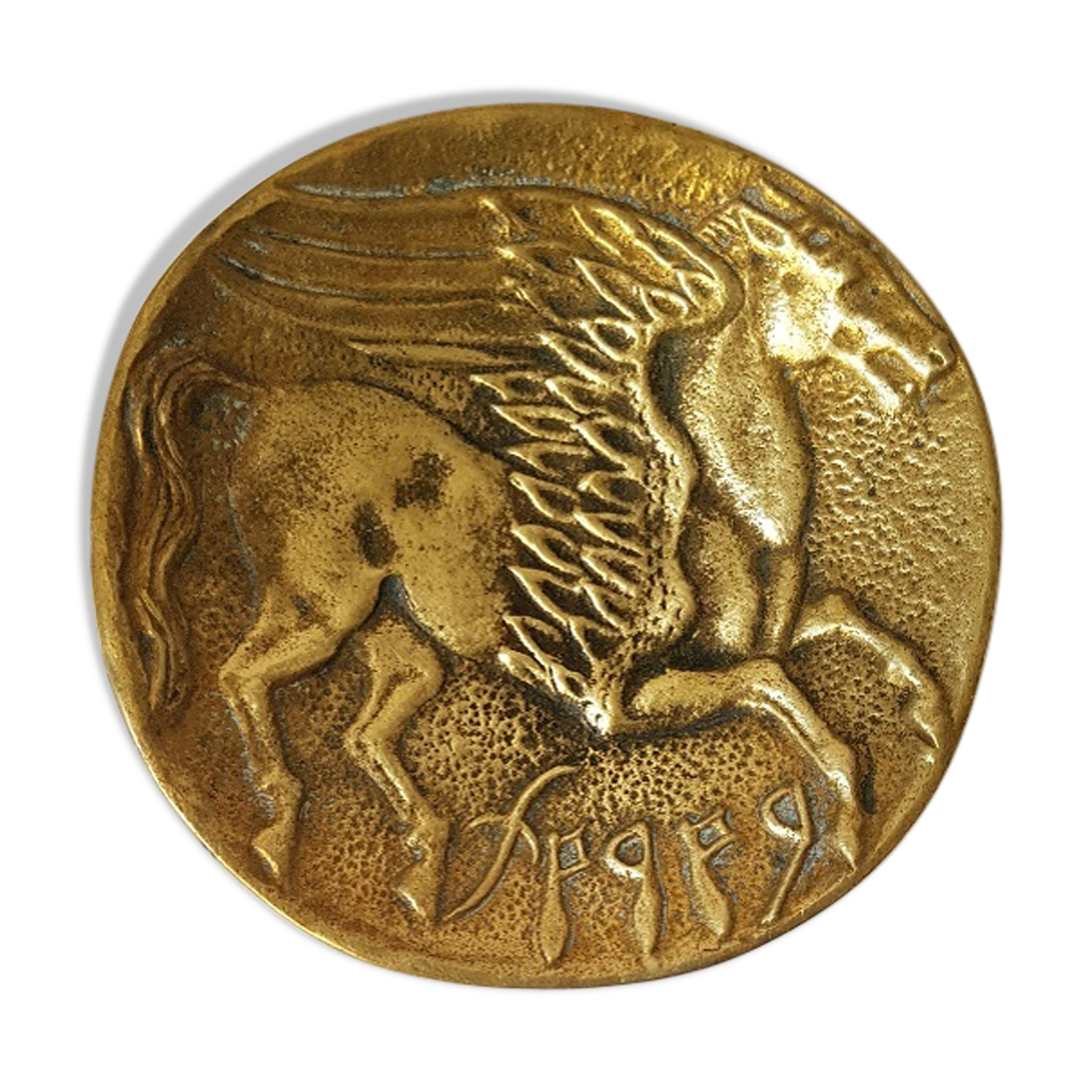 Max Le Verrier Ashtray Pegasus in bronze