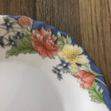 Set of 6 Luminarc Florine plates