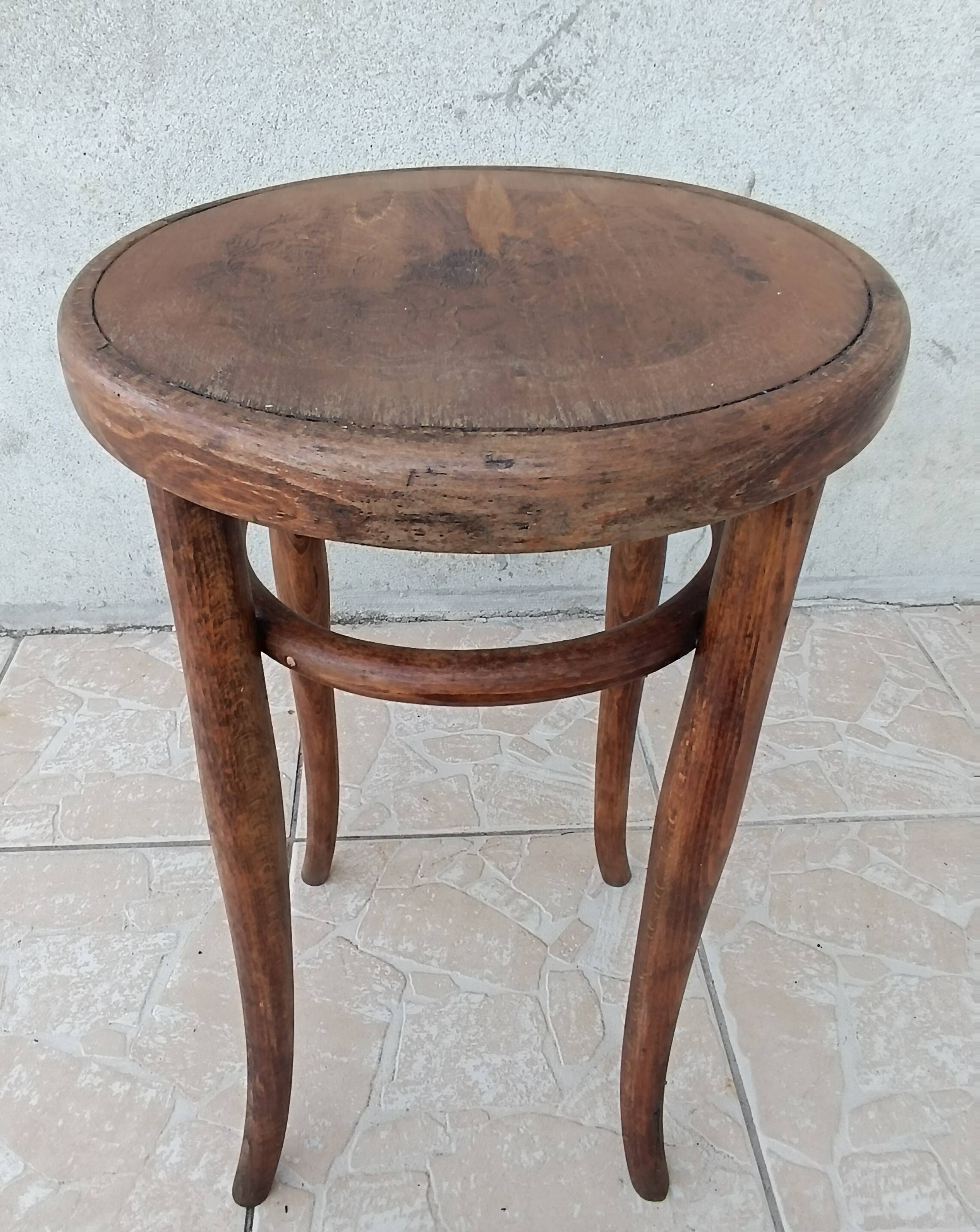 Thonet bistro stool 1920s
