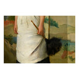 Painting "Soubrette" signed Auguste Serrure