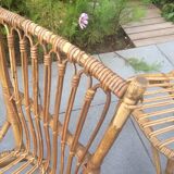 6 rattan chairs