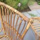 6 chaises en rotin