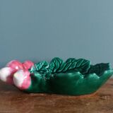 Radish dish in Vallauris slipware