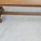 Pair of oak benches