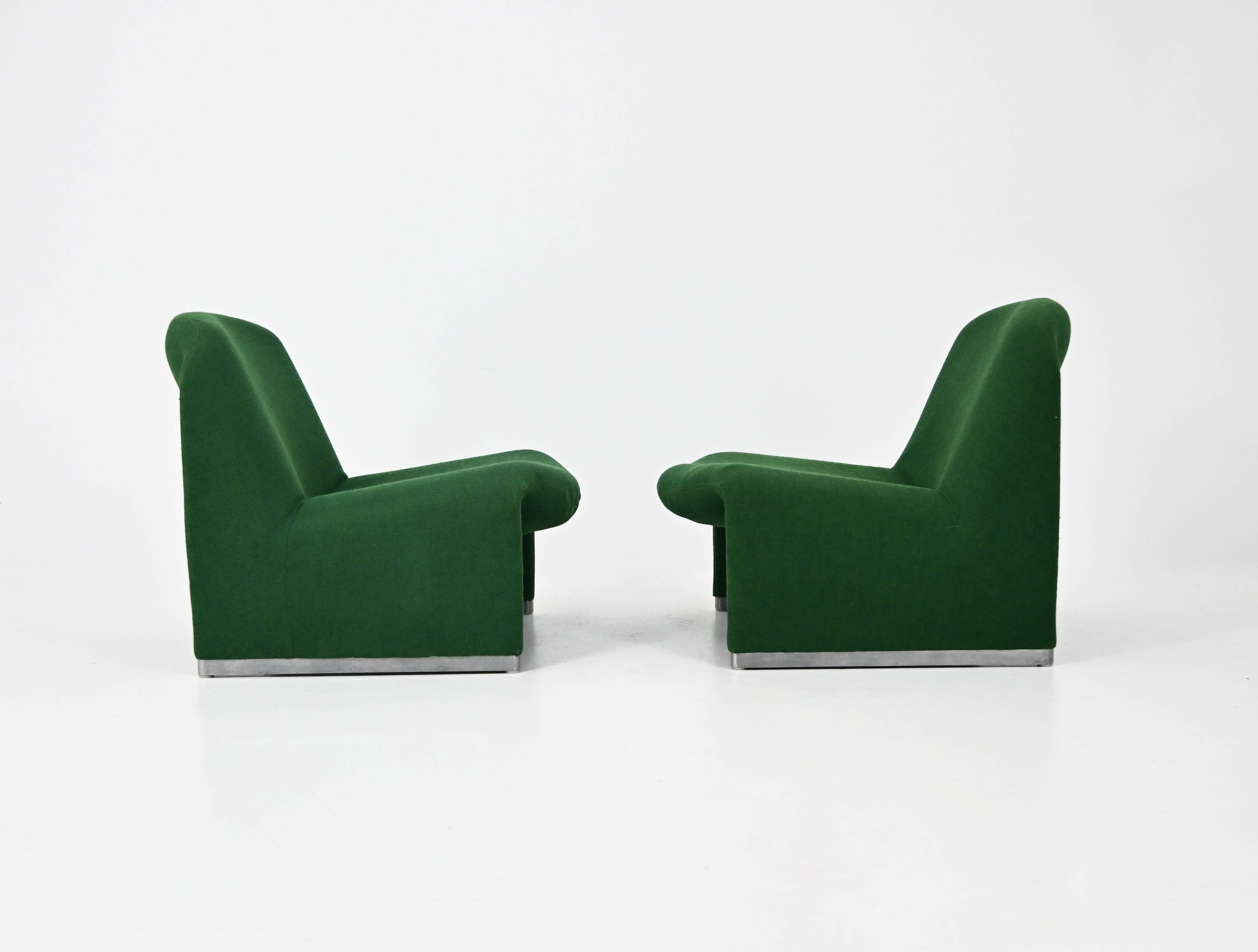 Set de 2 Fauteuils Alky par Giancarlo Piretti pour Anonima Castelli,1970s