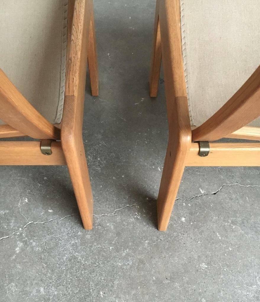 Vintage lounge chair set in Swedish beech by Yngve Ekström for Swedese, 1970s.