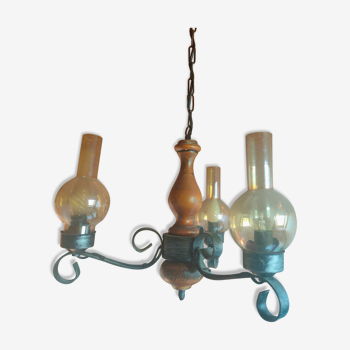 Rustic chandelier