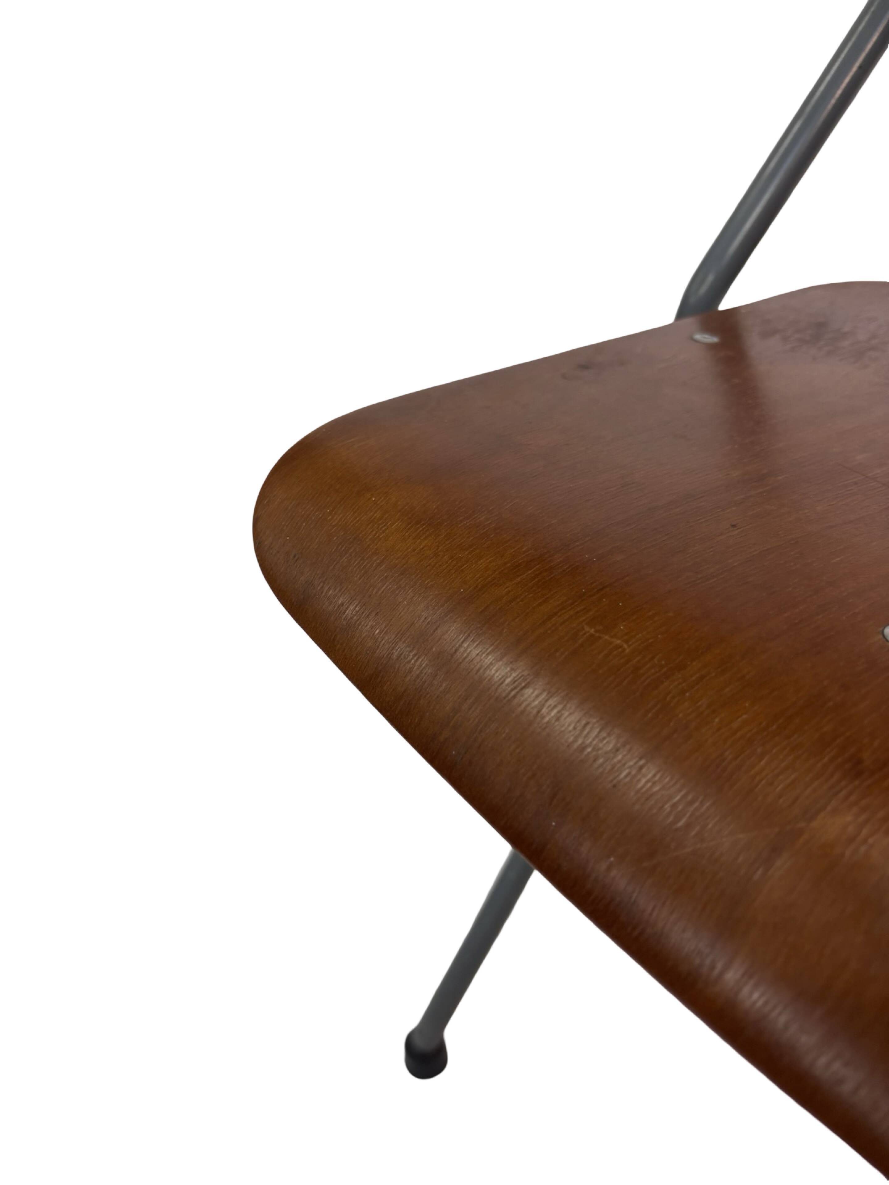 Vintage chair by Ahrend Cirkel 1960s minimalist Dutch design