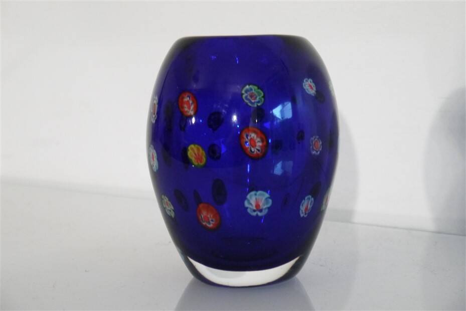 Vintage Murano Millefiori vase 1970