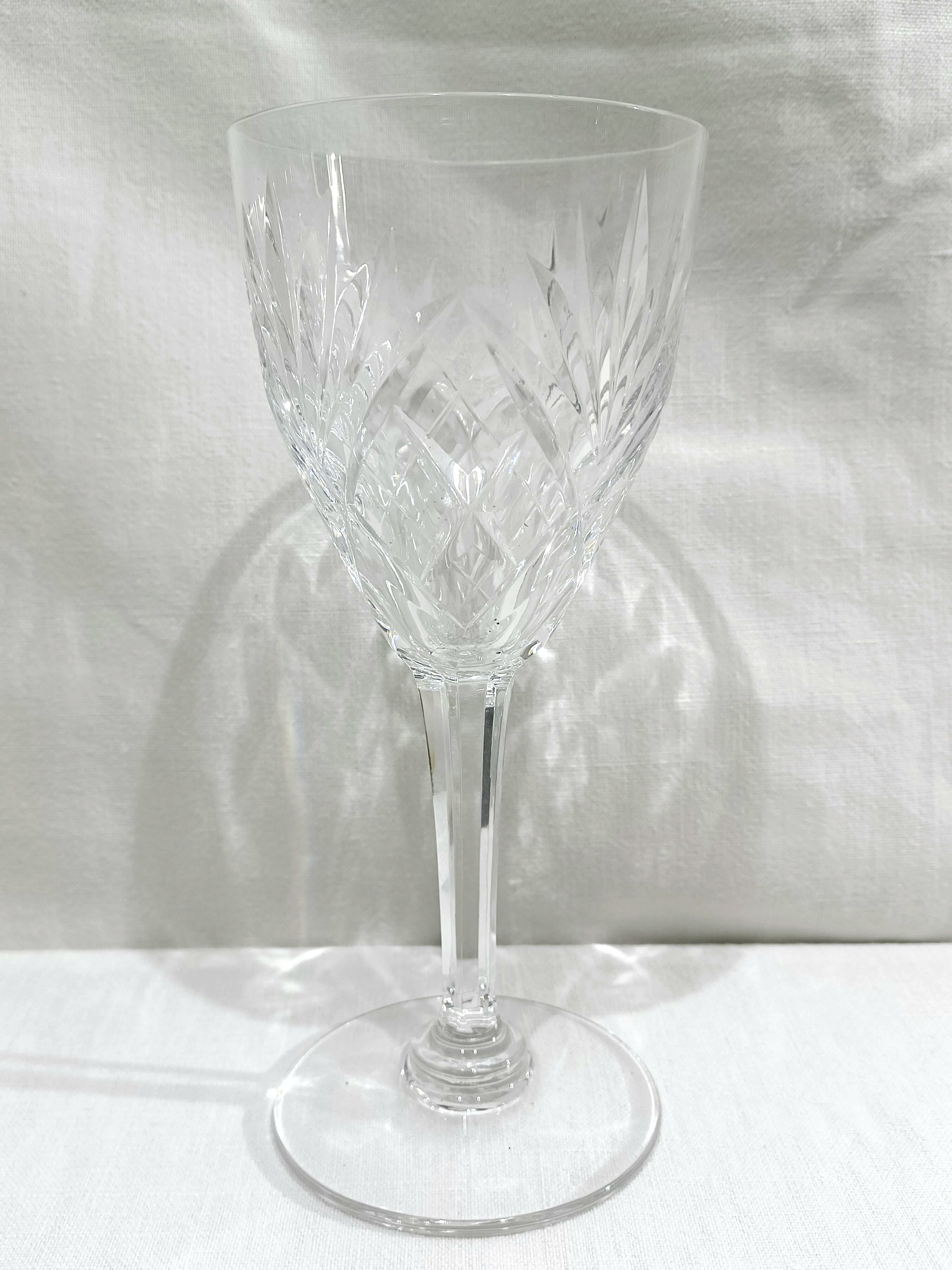 saint-louis- model chantilly 11 water glasses