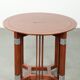 Belle table d'appoint/café ronde de style Art Déco